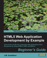 HTML5 Web Application Development by Example